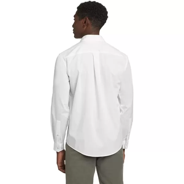 Eddie Bauer Mens Voyager Flex LongSleeve ShirtWhite