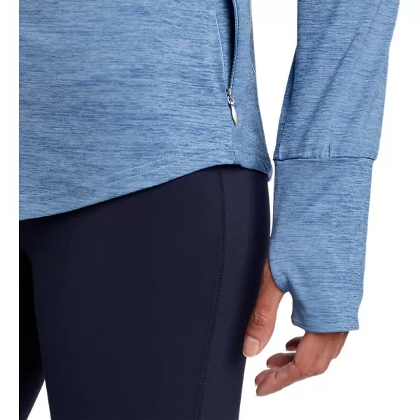 Eddie Bauer Resolution LongSleeve 14ZipTall Periwinkle