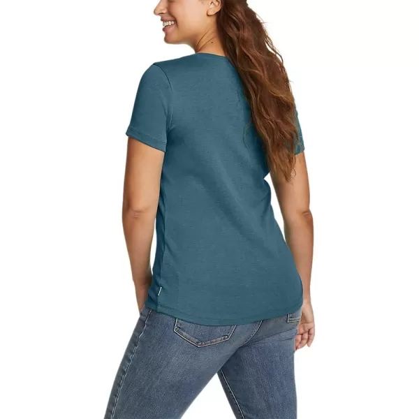 Eddie Bauer Stines ShortSleeve Crew TShirtPeacock