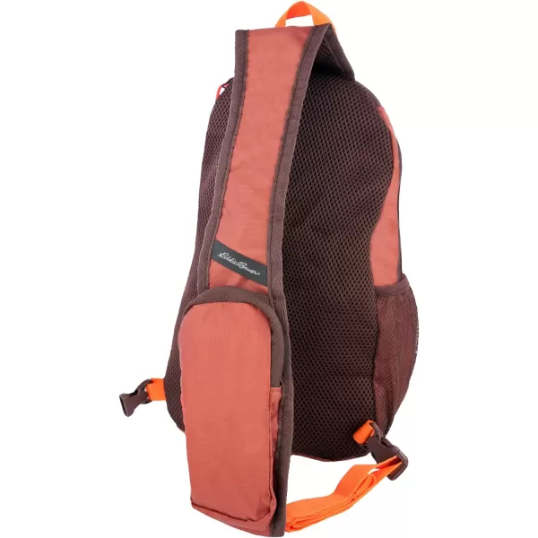 Eddie Bauer Stowaway Packable 10L Sling 30 Made from Polyester with Lightly Padded Shoulder StrapMaroon