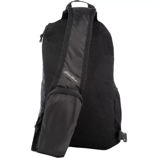 Eddie Bauer Stowaway Packable 10L Sling 30 Made from Polyester with Lightly Padded Shoulder StrapOynx