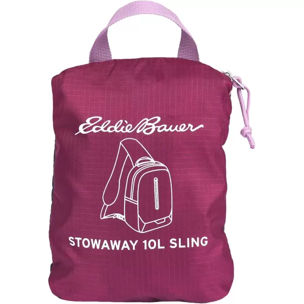 Eddie Bauer Stowaway Packable 10L Sling 30 Made from Polyester with Lightly Padded Shoulder StrapPort