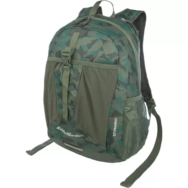 Eddie Bauer Stowaway Packable BackpackMade from Ripstop Polyester Sprig 20LSprig