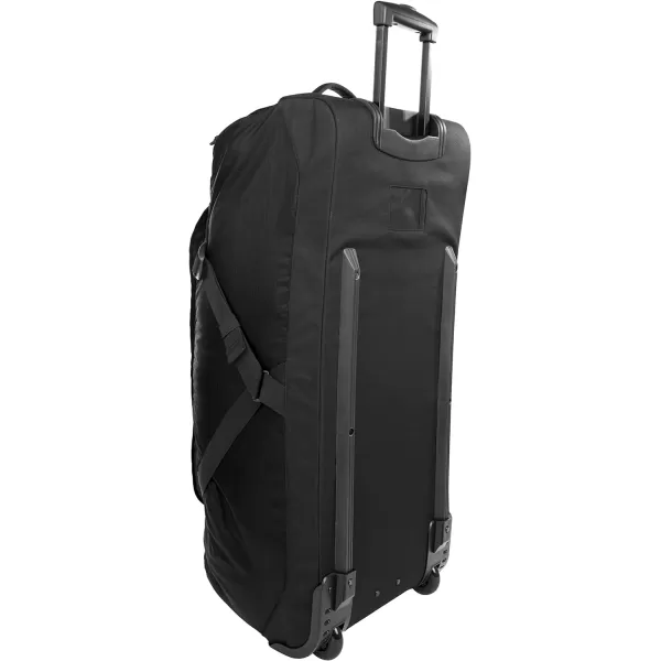 Eddie Bauer Traverse 32 Rolling Duffel BagMade from Ripstop Polyester with Telescoping HandleBlack