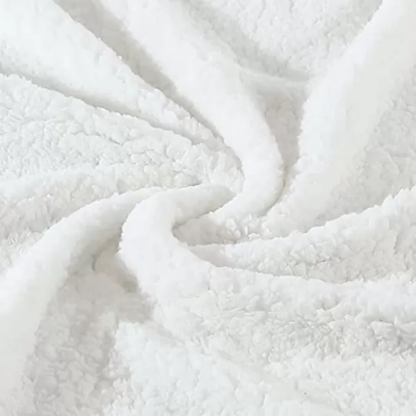 Eddie Bauer UltraPlush Collection Throw BlanketReversible Sherpa Fleece Cover Soft amp Cozy Perfect for Bed or Couch Bear VillageBear Village GreyWhite