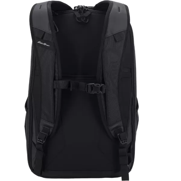 Eddie Bauer Voyager 30 30L Backpack with Dual Access Main Compartment and Back Panel Pockets for Both Laptop and Tablet Black OSEddie Bauer Voyager 30 30L Backpack with Dual Access Main Compartment and Back Panel Pockets for Both Laptop and Tablet Black OS