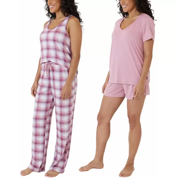 Eddie Bauer Women 4Piece Pajama Set as1 alpha m regular regular Tea RoseEddie Bauer Women 4Piece Pajama Set as1 alpha m regular regular Tea Rose