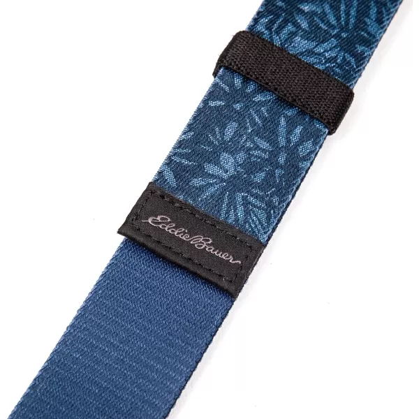 Eddie Bauer Womens Active Stretch Webbing BeltsBlue Graphic