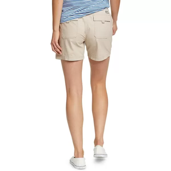 Eddie Bauer Womens Adventurer Stretch Ripstop ShortsPlus Pumice