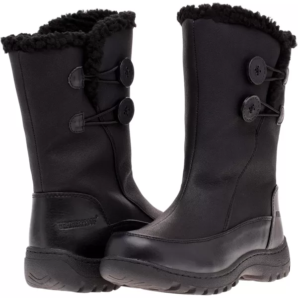 Eddie Bauer Womens Amanda Insulated Snow Winter BootsBlack