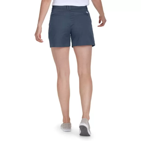 Eddie Bauer Womens Aspire Chino ShortsDusted Indigo