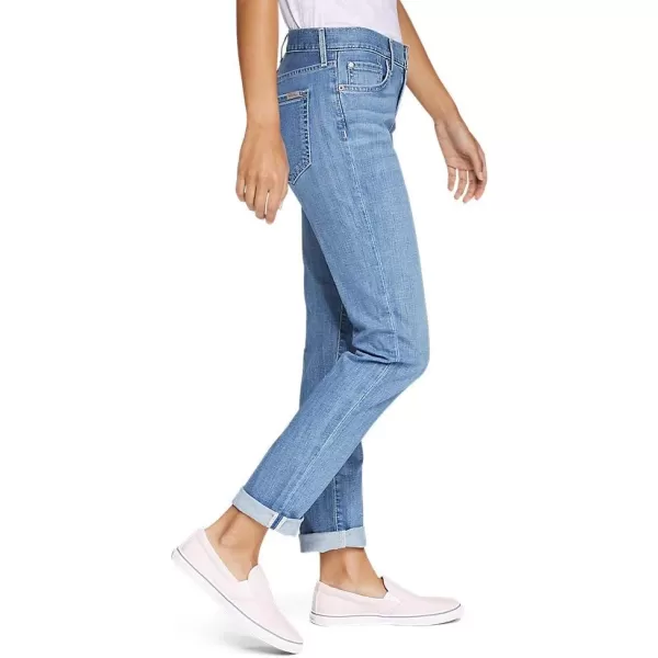 Eddie Bauer Womens Boyfriend Jeans  Slim LegTall Pacific Wash