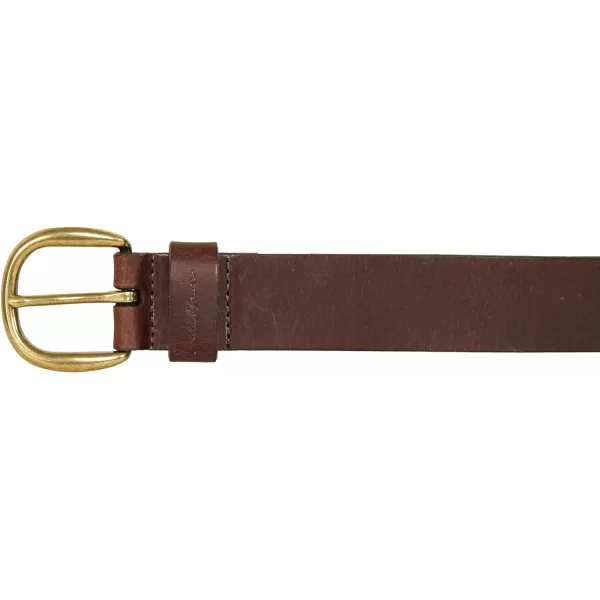 Eddie Bauer Womens Casual Fashion Leather BeltClassic Leather  Brown