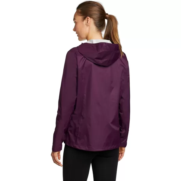 Eddie Bauer Womens Cloud Cap Rain JacketDk Plum