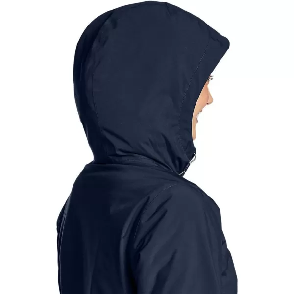 Eddie Bauer Womens Cloud Cap Stretch Insulated Trench CoatPetite Storm