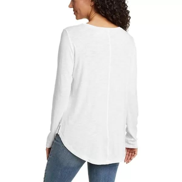 Eddie Bauer Womens Concourse LongSleeve ShirtWhite