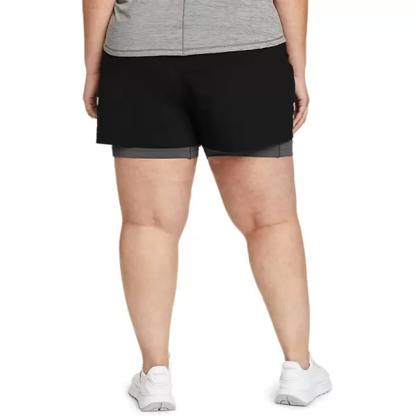 Eddie Bauer Womens Cove Trail ShortsPlus Black