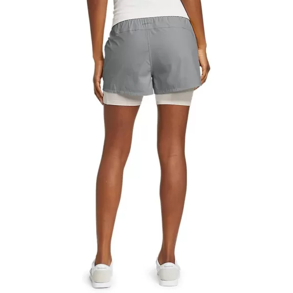 Eddie Bauer Womens Cove Trail ShortsRegular Frost Gray