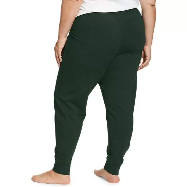 Eddie Bauer Womens Cozy Camp Fleece Jogger PantsDark Olive