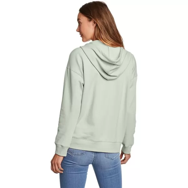 Eddie Bauer Womens Cozy Camp FullZip HoodiePetite Celadon