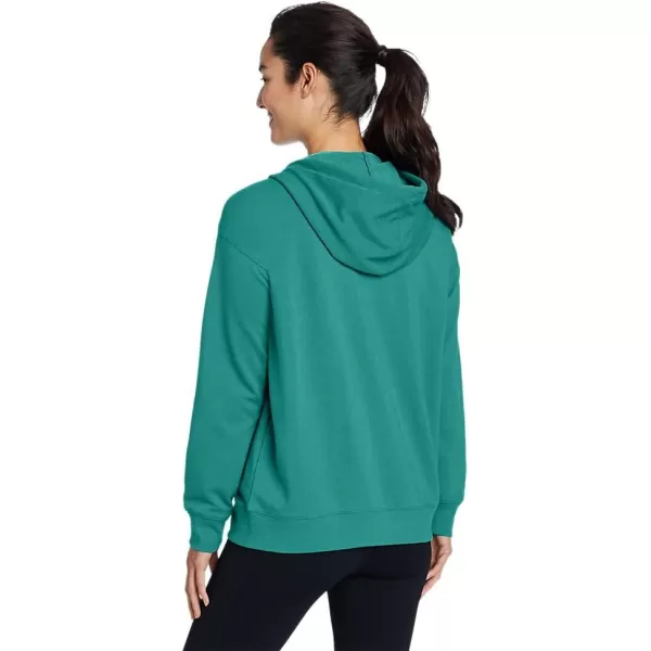 Eddie Bauer Womens Cozy Camp FullZip HoodiePetite Dusty Jade