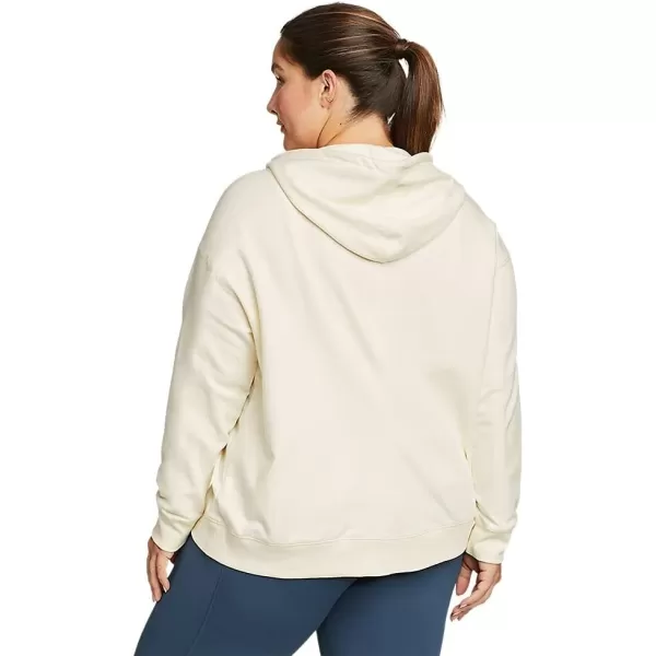 Eddie Bauer Womens Cozy Camp FullZip HoodiePlus Ivory