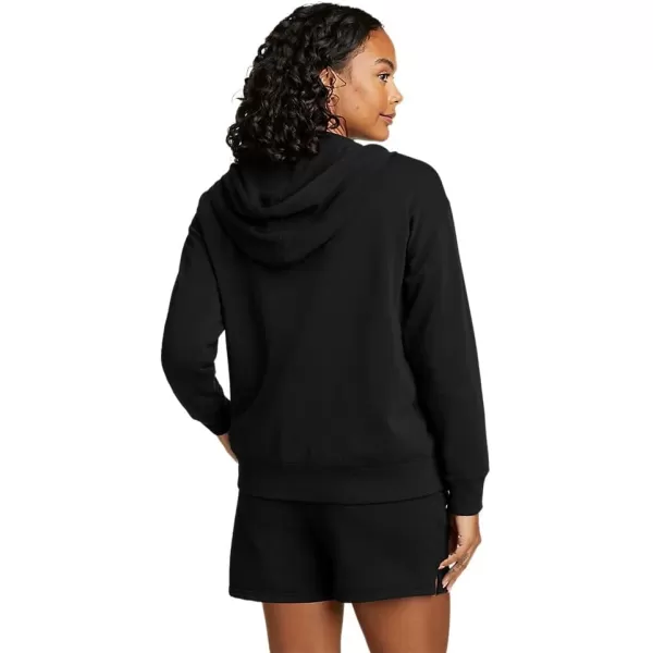 Eddie Bauer Womens Cozy Camp FullZip HoodieRegular Black