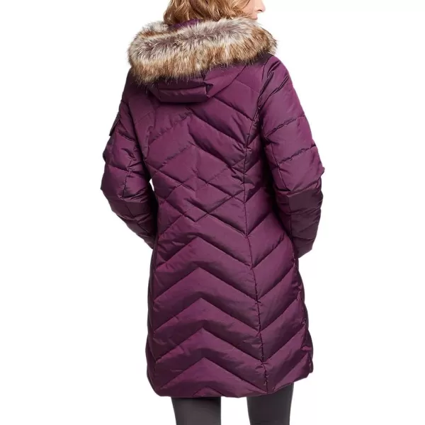 Eddie Bauer Womens Crystal Ridge Down ParkaDk Plum