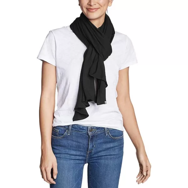 Eddie Bauer Womens Daisy Travel WrapBlack