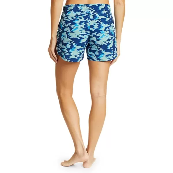 Eddie Bauer Womens Departure Amphib ShortsPetite Glacier