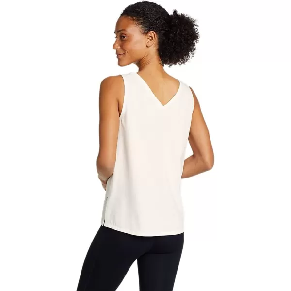 Eddie Bauer Womens Departure VNeck Tank Top  SolidSnow