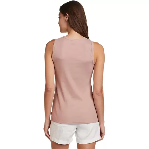 Eddie Bauer Womens Essentials Ribbed Layering TankRegular Pale Pink