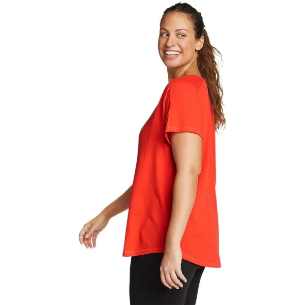 Eddie Bauer Womens Everyday Essentials ShortSleeve TShirtCoral