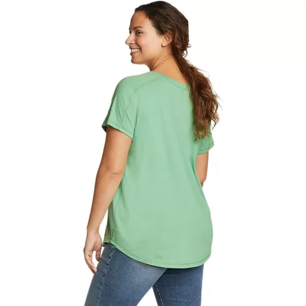 Eddie Bauer Womens Everyday Essentials ShortSleeve TShirtSeaglass