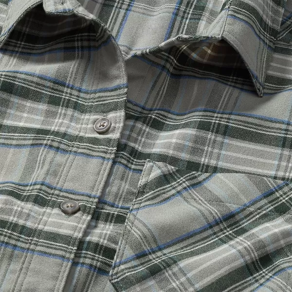 Eddie Bauer Womens Expedition Performance Flannel 20 ShirtRegular Pistachio