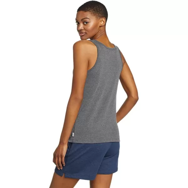 Eddie Bauer Womens Favorite ScoopNeck Tank Top  SolidPlus Med Htr Gray