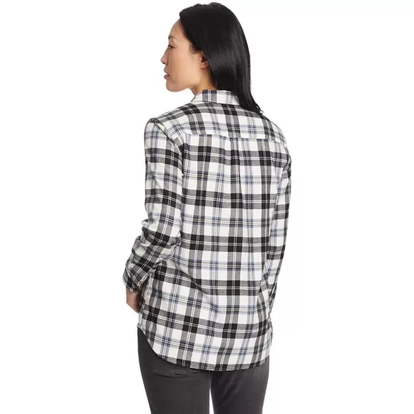 Eddie Bauer Womens Firelight Flannel ShirtBuff