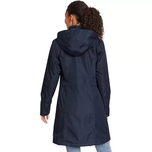 Eddie Bauer Womens Girl on the Go Trench CoatRegular Twilight