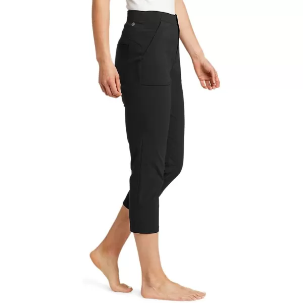 Eddie Bauer Womens Horizon HighRise Cropped PantsRegular Black