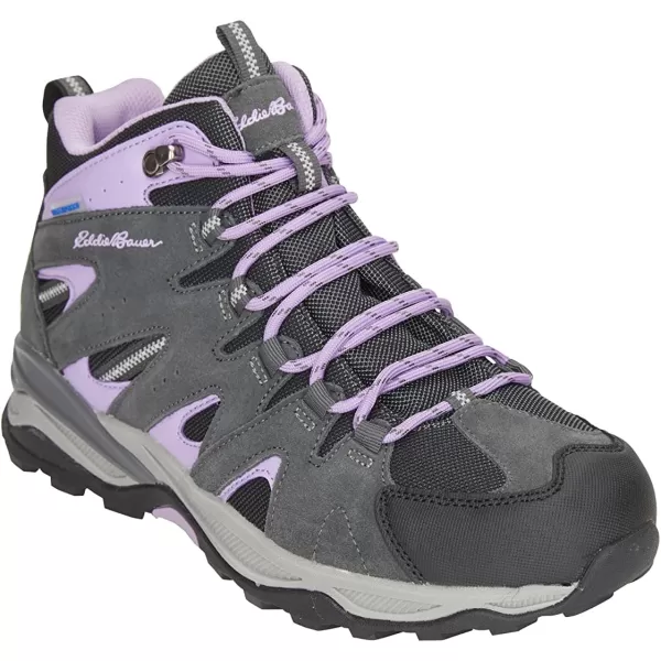 Eddie Bauer Womens Lake Union Waterproof Ankle Hiking BootCharcoal