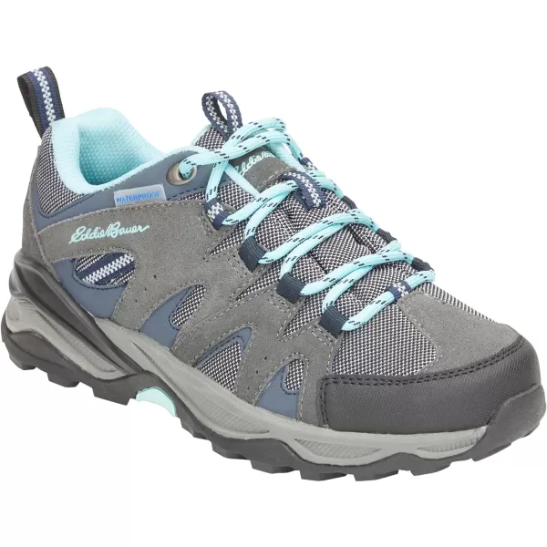 Eddie Bauer Womens Lake Union Waterproof Ankle Hiking BootSteeple Grey