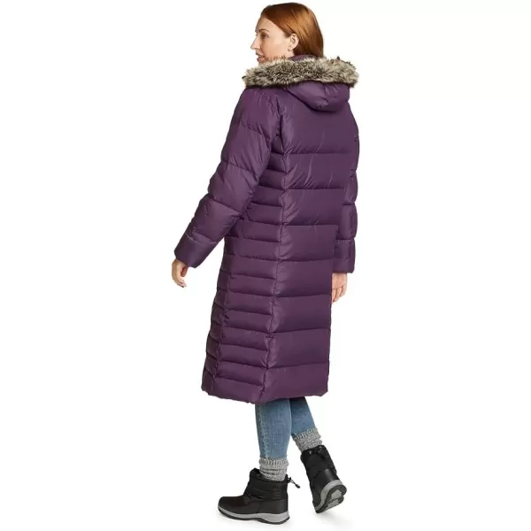 Eddie Bauer Womens Lodge Down Duffle CoatDeep Eggplant