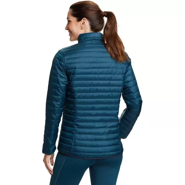 Eddie Bauer Womens Microlight Down JacketPeacock