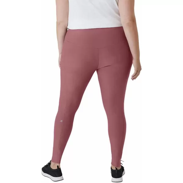 Eddie Bauer Womens Midweight High Rise Trail Tight LeggingsDark Dusty Rose