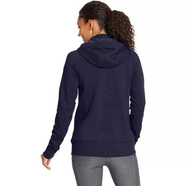 Eddie Bauer Womens Motion Cozy Camp FullZip SweatshirtPetite Atlantic