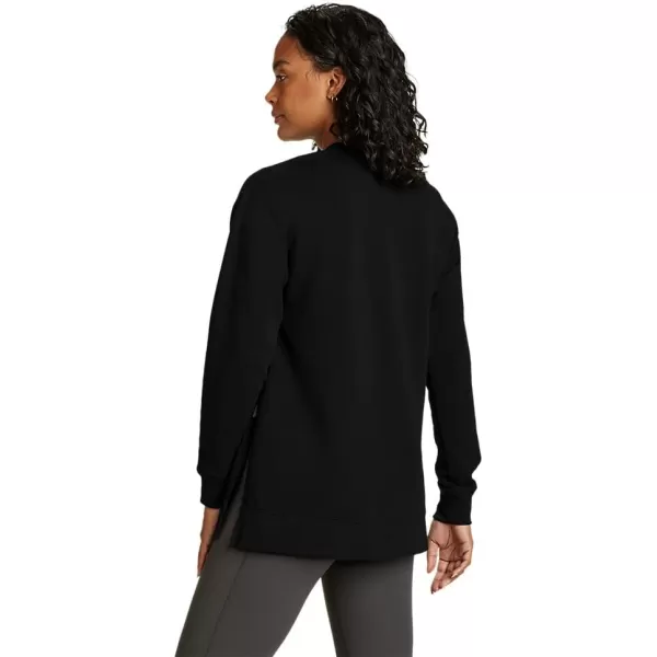 Eddie Bauer Womens Motion Cozy Camp LongSleeve TunicPetite Black