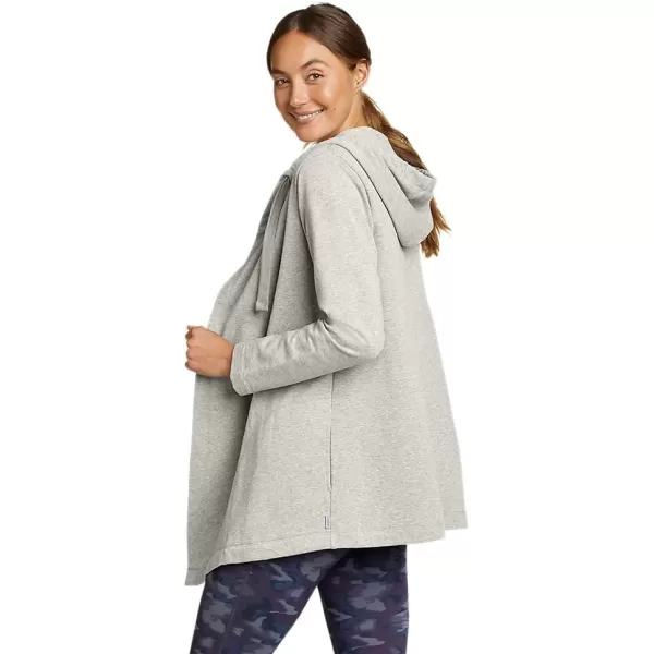 Eddie Bauer Womens Motion Cozy Camp Open WrapPetite Heather Gray