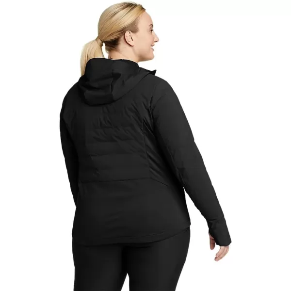 Eddie Bauer Womens MotionLoft Hybrid Down JacketPlus Black