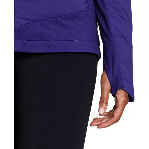 Eddie Bauer Womens MotionLoft Hybrid Down JacketPlus Deep Eggplant