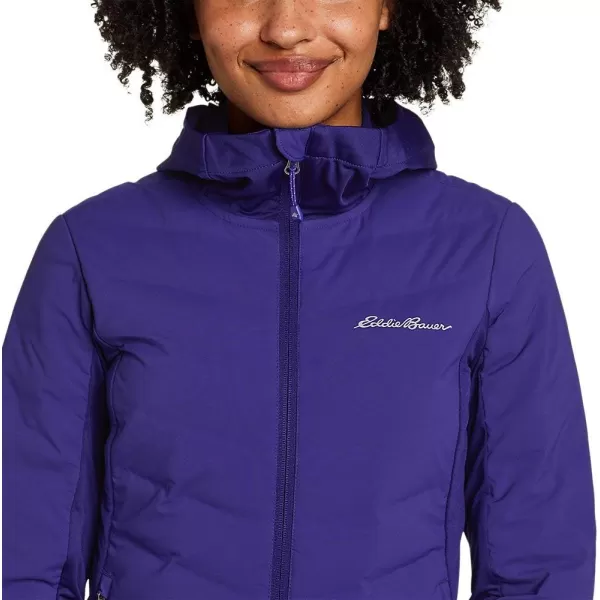 Eddie Bauer Womens MotionLoft Hybrid Down JacketRegular Deep Eggplant